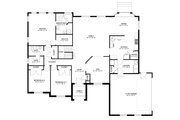 Ranch Style House Plan - 3 Beds 2 Baths 2477 Sq/Ft Plan #1060-185 