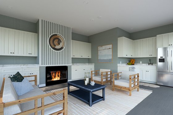 Interior - Other 1 for Traditional House Plan #1060-223, 1 bath