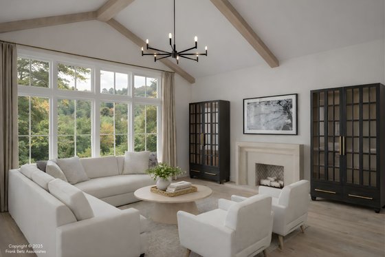 Interior - Family Room for Traditional House Plan #927-1046 - 4 bed, 4.5 bath
