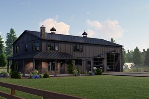 Home Plan - Barndominium Exterior - Front Elevation Plan #1064-149