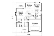 Craftsman Style House Plan - 3 Beds 2.5 Baths 1878 Sq/Ft Plan #20-2261 
