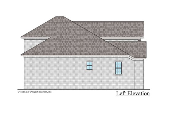 Exterior - Other Elevation 1 for Traditional House Plan #930-498 - 4 bed, 3 bath