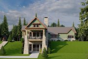 Craftsman Style House Plan - 3 Beds 3.5 Baths 2310 Sq/Ft Plan #923-73 Exterior 