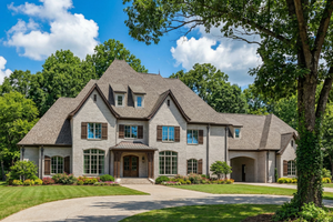 European Exterior - Front Elevation Plan #17-2570