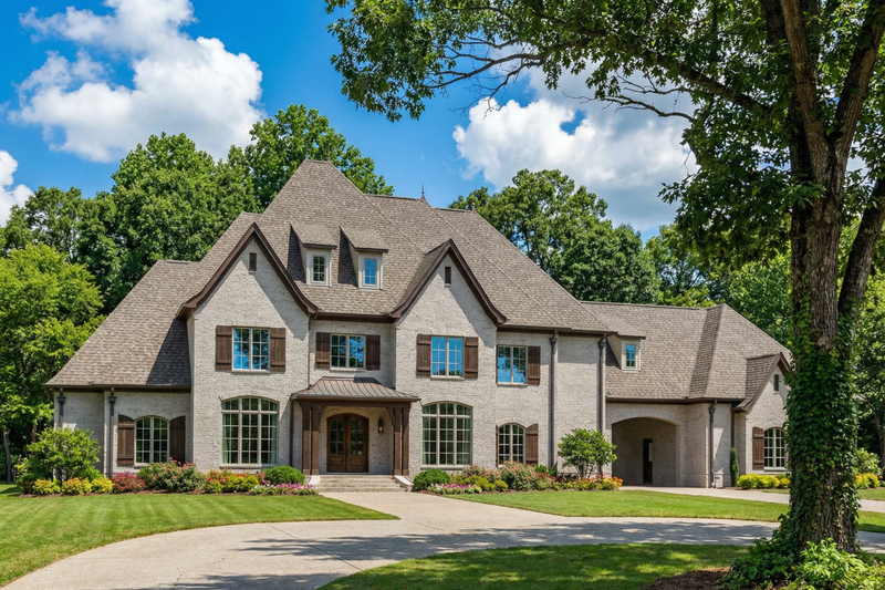 Architectural House Design - European Exterior - Front Elevation Plan #17-2570