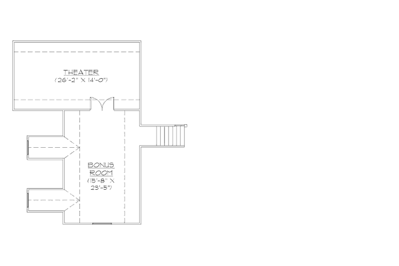 House Design - Floor Plan - Other Floor for European House Plan #5-429 - 5 bed, 4 bath