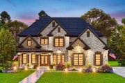 Traditional Style House Plan - 5 Beds 4 Baths 3338 Sq/Ft Plan #54-450 