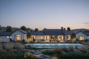 Farmhouse Style House Plan - 3 Beds 3.5 Baths 3599 Sq/Ft Plan #1110-47 Exterior 