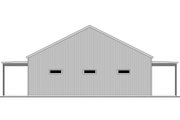Barndominium Style House Plan - 2 Beds 2 Baths 1260 Sq/Ft Plan #430-403 Exterior 