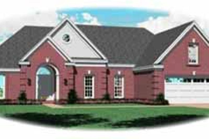 Traditional Style House Plan - 3 Beds 2 Baths 1867 Sq/Ft Plan #81-299