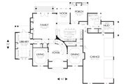 European Style House Plan - 4 Beds 3.5 Baths 4888 Sq/Ft Plan #48-620 