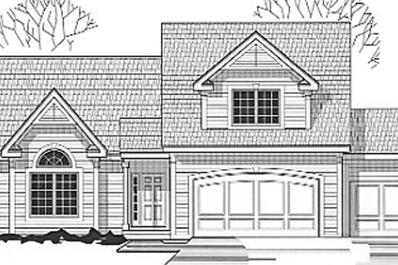Traditional Style House Plan - 4 Beds 3.5 Baths 2228 Sq/Ft Plan #67-393