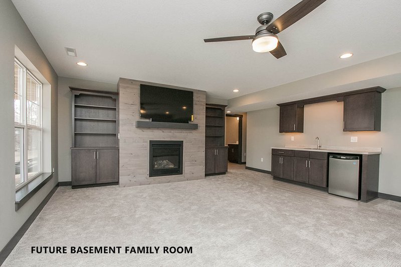 Dream House Plan - Future Basement Family Room 