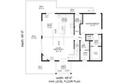 Country Style House Plan - 3 Beds 2.5 Baths 1633 Sq/Ft Plan #932-1384 Floor 