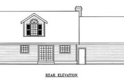Colonial Style House Plan - 3 Beds 2.5 Baths 1757 Sq/Ft Plan #100-215 
