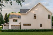 Farmhouse Style House Plan - 5 Beds 4.5 Baths 4086 Sq/Ft Plan #455-720 Exterior 
