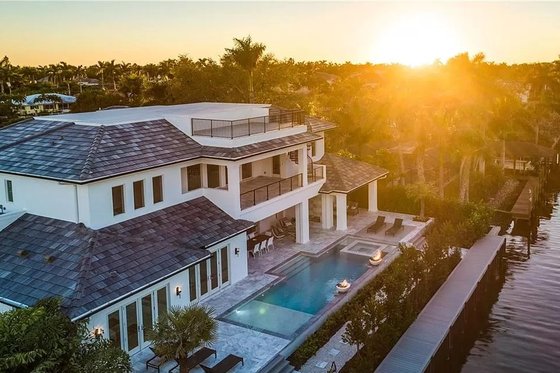 Exterior - Other Elevation for Beach House Plan #548-55 - 5 bed, 5.5 bath