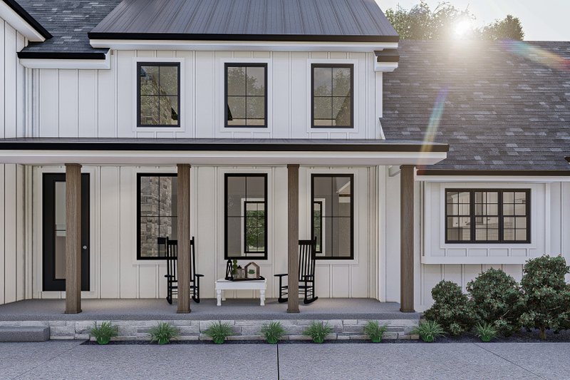 House Plan Design - Exterior - Other Elevation for Farmhouse House Plan #455-305 - 5 bed, 3.5 bath