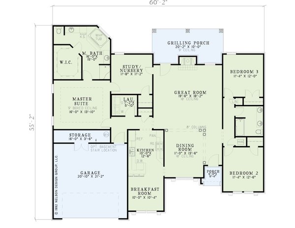 House Design - European Floor Plan - Main Floor Plan #17-584