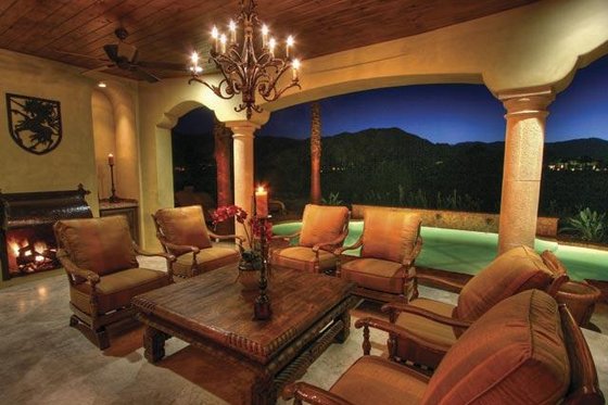 Photo 6 for Mediterranean House Plan #135-165 - 4 bed, 4.5 bath