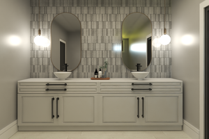 Interior - Master Bathroom for Contemporary House Plan #1064-306 - 3 bed, 3 bath