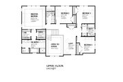 Traditional Style House Plan - 4 Beds 2.5 Baths 3294 Sq/Ft Plan #901-117 