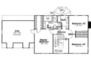 Colonial Style House Plan - 3 Beds 2.5 Baths 2296 Sq/Ft Plan #312-583 