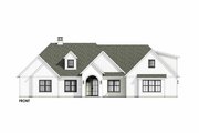 Farmhouse Style House Plan - 4 Beds 3.5 Baths 2930 Sq/Ft Plan #1096-153 Exterior 