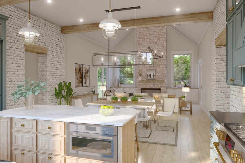 Dream House Plan - Interior - Dining Room for Cottage House Plan #430-263 - 3 bed, 2.5 bath