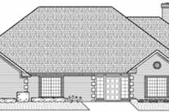 Exterior - Front Elevation for Traditional House Plan #65-142 - 3 bed, 3.5 bath