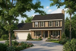 Farmhouse Exterior - Front Elevation Plan #22-202