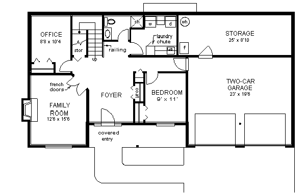 Dream House Plan - European Floor Plan - Lower Floor Plan #18-139