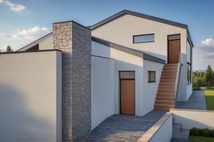 Exterior - Other Elevation for Contemporary House Plan #542-20 - 5 bed, 5 bath