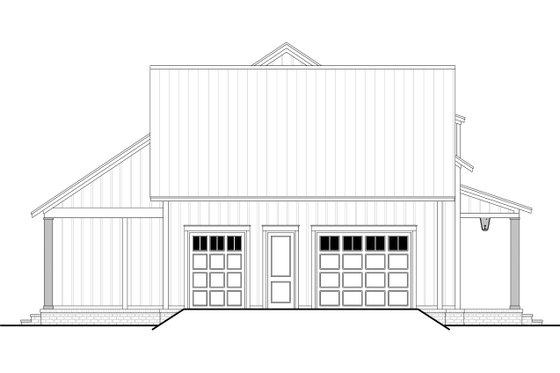 Exterior - Other Elevation for Farmhouse House Plan #430-256 - 2 bed, 2 bath