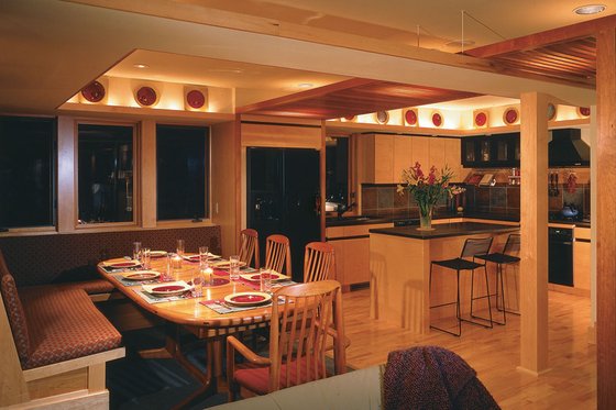 Interior - Dining Room for Contemporary House Plan #454-3 - 3 bed, 2.5 bath