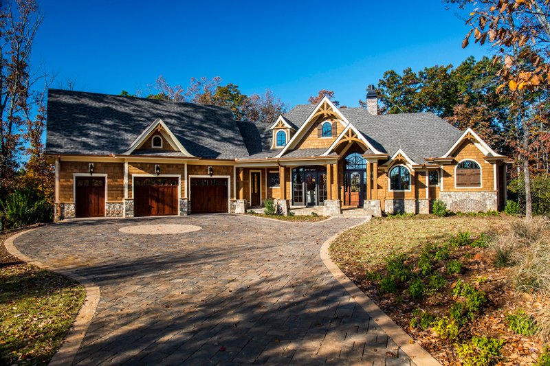 Home Plan - Craftsman Exterior - Front Elevation Plan #54-542