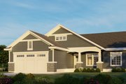 Craftsman Style House Plan - 4 Beds 2 Baths 1424 Sq/Ft Plan #112-246 