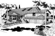 Traditional Style House Plan - 4 Beds 3.5 Baths 2332 Sq/Ft Plan #303-434 