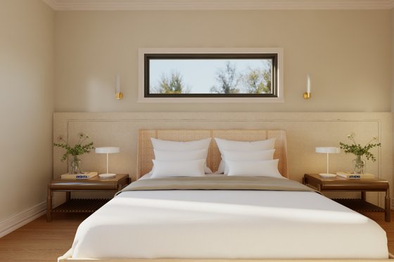 Interior - Master Bedroom 1 for Ranch House Plan #1064-358 - 2 bed, 2.5 bath