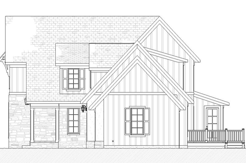 Home Plan - Exterior - Other Elevation 1 for Tudor House Plan #901-159 - 4 bed, 3.5 bath