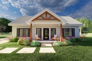 House Plan Design - Farmhouse Exterior - Front Elevation Plan #126-236
