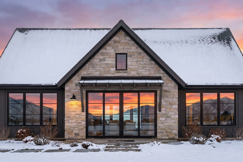 Architectural House Design - Exterior - Front Elevation 3 for Farmhouse House Plan #1096-137 - 4 bed, 3 bath