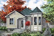 Traditional Style House Plan - 2 Beds 1 Baths 865 Sq/Ft Plan #138-207 