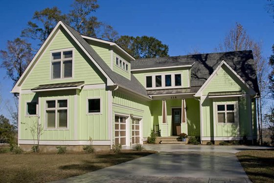 Exterior - Front Elevation 4 for Craftsman House Plan #921-14 - 3 bed, 2.5 bath