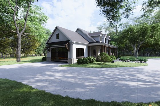 Exterior - Other Elevation 1 for Country House Plan #1094-20 - 3 bed, 4 bath
