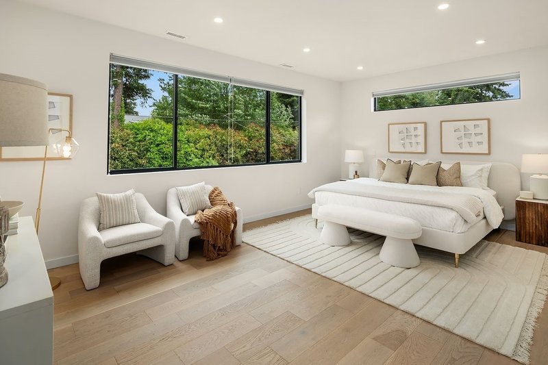 Dream House Plan - Interior - Master Bedroom for Modern House Plan #1066-109 - 6 bed, 3.5 bath