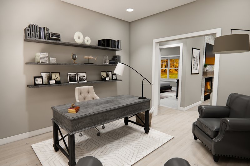 House Design - Interior - Other 1 for Craftsman House Plan #51-1373 - 4 bed, 3.5 bath