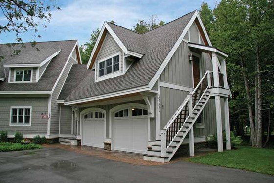 Exterior - Front Elevation 6 for Craftsman House Plan #928-54 - 3 bed, 3.5 bath