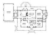Country Style House Plan - 4 Beds 3.5 Baths 3006 Sq/Ft Plan #929-151 