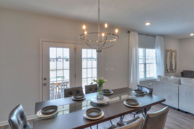 Architectural House Design - Interior - Dining Room for Farmhouse House Plan #20-2351 - 3 bed, 3 bath
